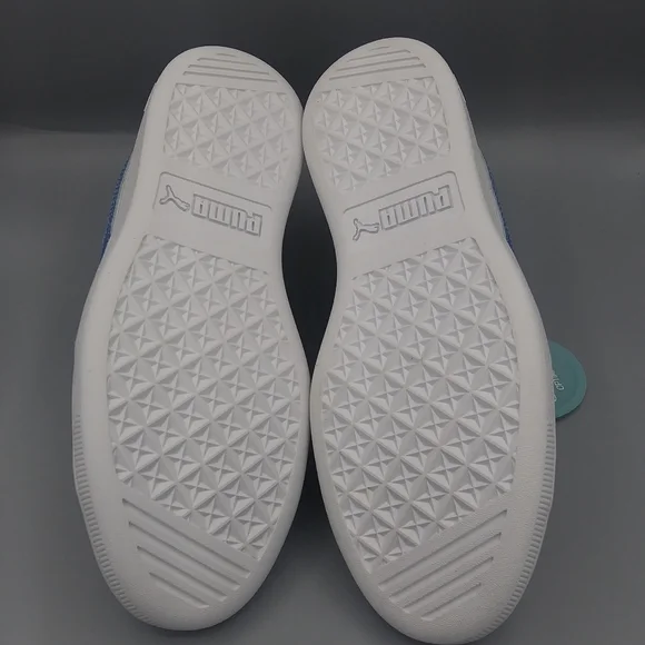 Puma leather glitter comfort girls sneakers Size 3.5 - Picture 8 of 8